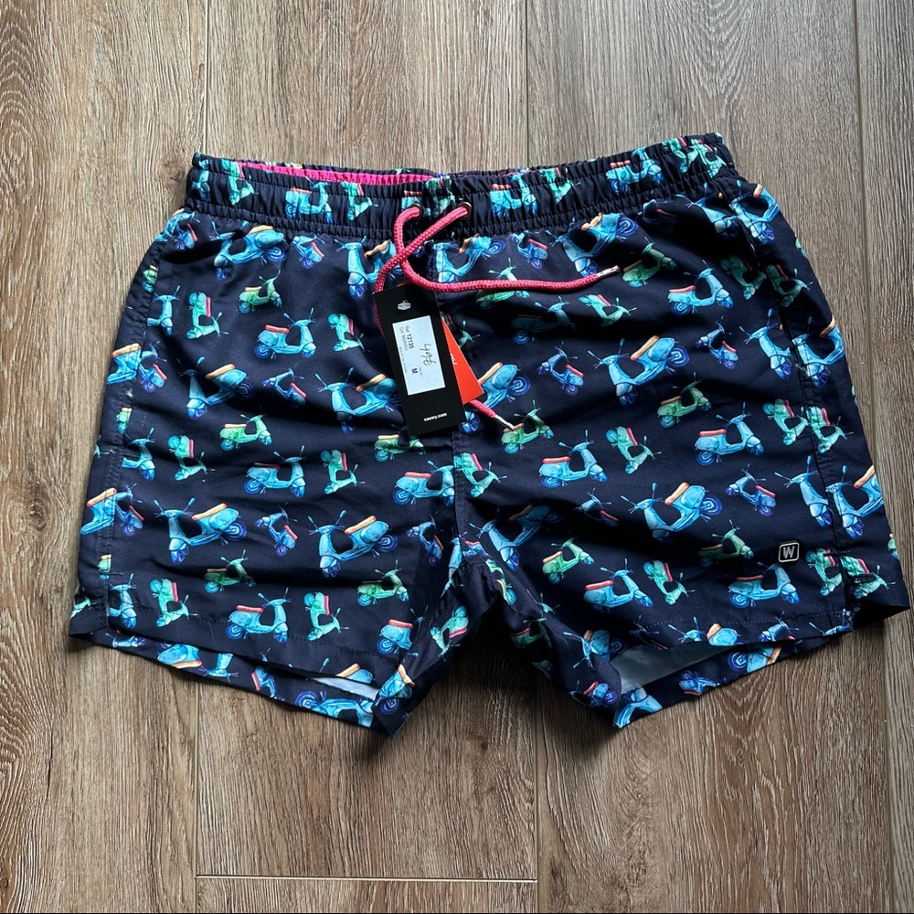 Sauwy Swim Trunks - Mopeds - new with tags